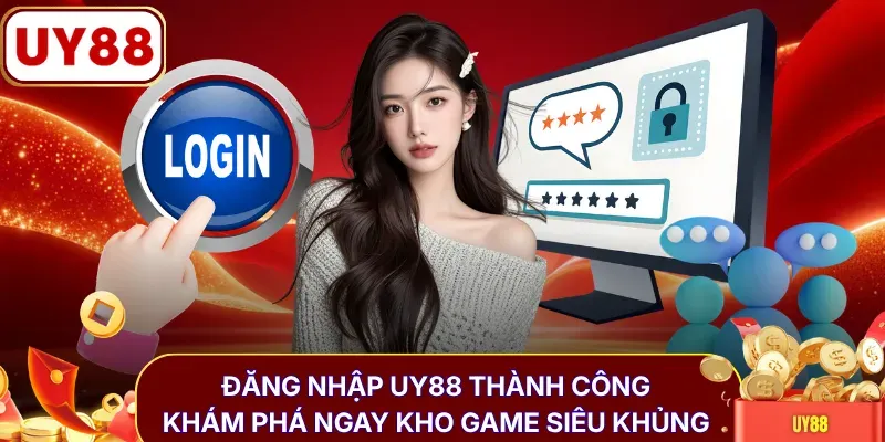 Đăng nhập UY88 thành công khám phá ngay kho game siêu khủng